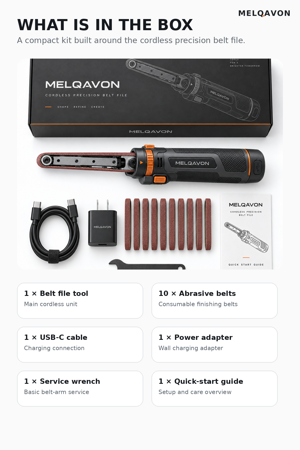 Complete kit overview